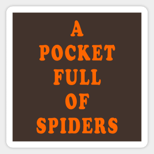 A pocket full of Spiders Magnet